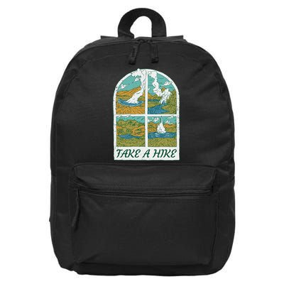 Take A Hike 16 in Basic Backpack