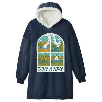 Take A Hike Hooded Wearable Blanket