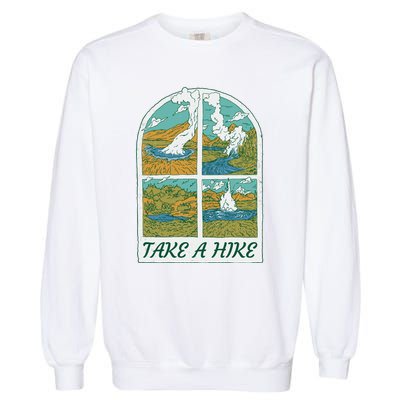 Take A Hike Garment-Dyed Sweatshirt