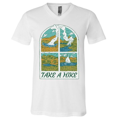 Take A Hike V-Neck T-Shirt