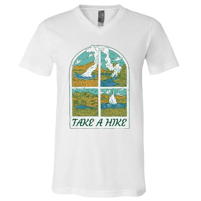 Take A Hike V-Neck T-Shirt