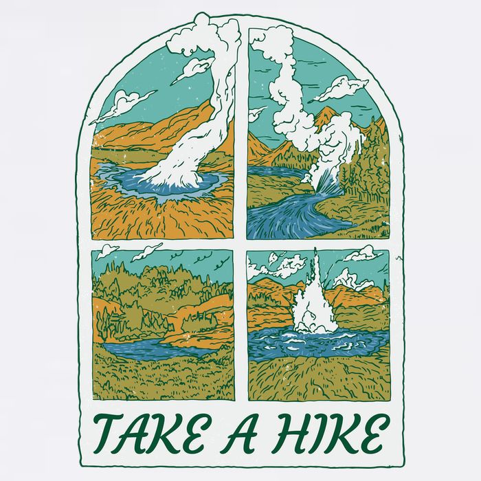 Take A Hike Magnet