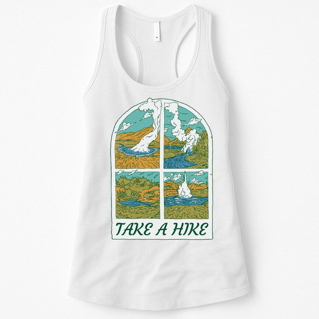 Take A Hike Womens Tank Top