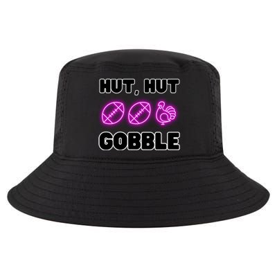 Thanksgiving Autumn Hut Hut Gobble Turkey Football Funny Gift Cool Comfort Performance Bucket Hat