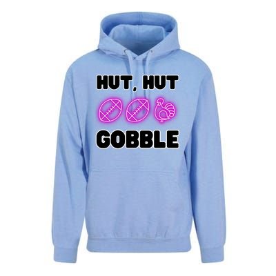 Thanksgiving Autumn Hut Hut Gobble Turkey Football Funny Gift Unisex Surf Hoodie