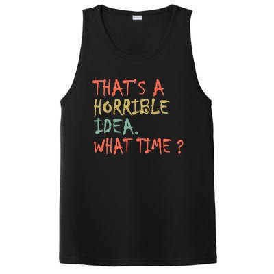 That's A Horrible Idea. What Time? PosiCharge Competitor Tank