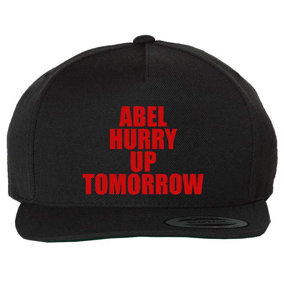 Trend Abel Hurry Up Tomorrow Fan Wool Snapback Cap