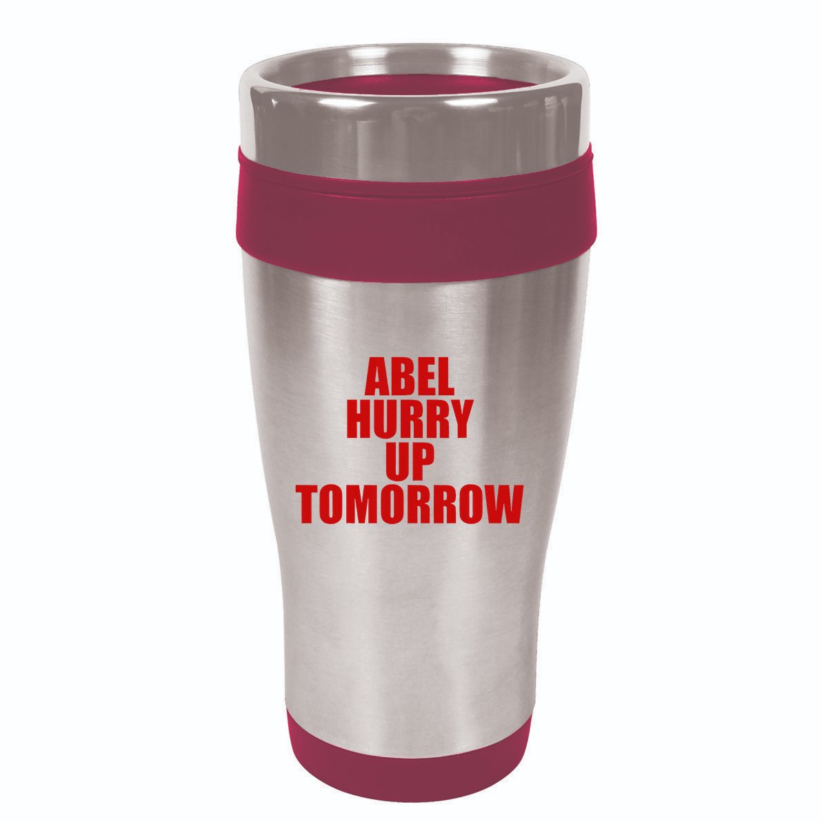 Trend Abel Hurry Up Tomorrow Fan 16oz Travel Tumbler