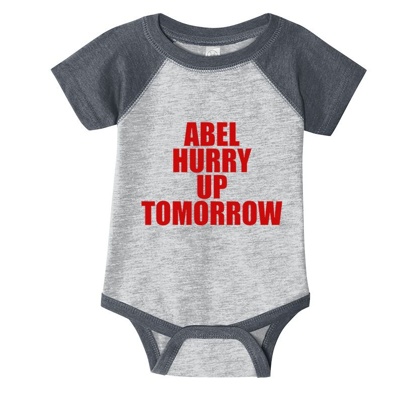 Trend Abel Hurry Up Tomorrow Fan Infant Baby Jersey Bodysuit