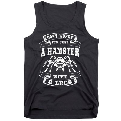 Tarantula Arachnid Hairy Spiders Entomophile Entomologist Tank Top