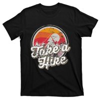 Take A Hike Retro Vintage Outdoor Hiking T-Shirt