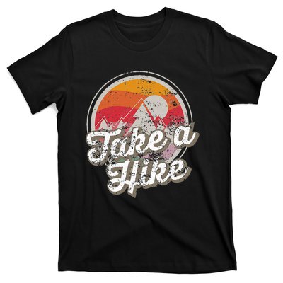 Take A Hike Retro Vintage Outdoor Hiking T-Shirt