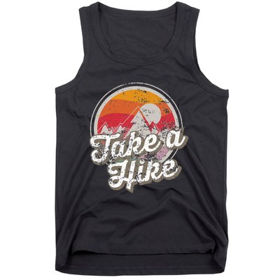 Take A Hike Retro Vintage Outdoor Hiking Tank Top