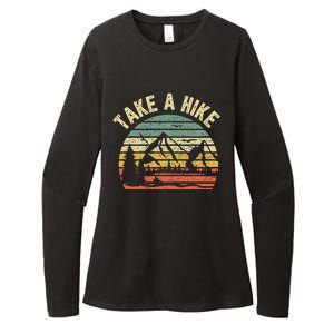 Take A Hike Outdoors Camping Nature Hiking Womens CVC Long Sleeve Shirt