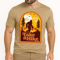 Take A Hike Bigfoot Earth Day Retro Sasquatch Hiking Camping Cooling Performance Crew T-Shirt