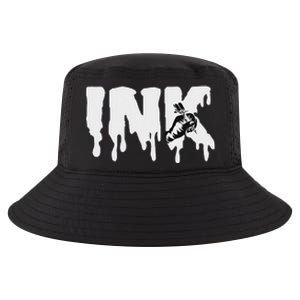 Tattoo Artist Ink Doing A Tattoo Cool Comfort Performance Bucket Hat