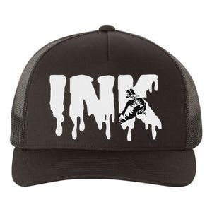 Tattoo Artist Ink Doing A Tattoo Yupoong Adult 5-Panel Trucker Hat