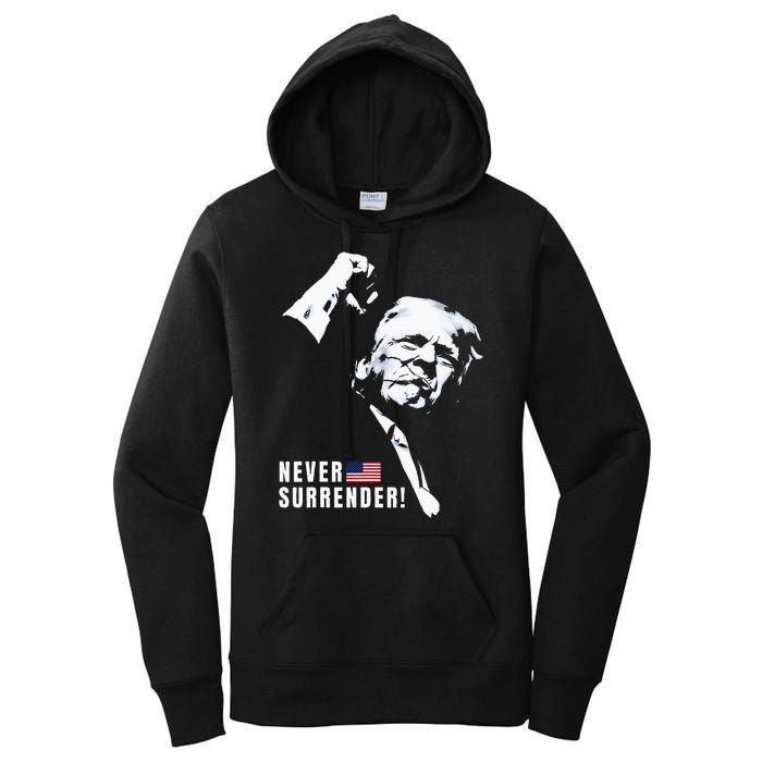 Trump Assassinated Injured In Pennsylvania July 13 2024 Women's Pullover Hoodie