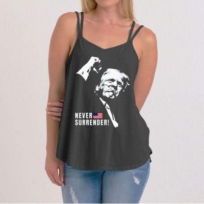 Trump Assassinated Injured In Pennsylvania July 13 2024 Women's Strappy Tank