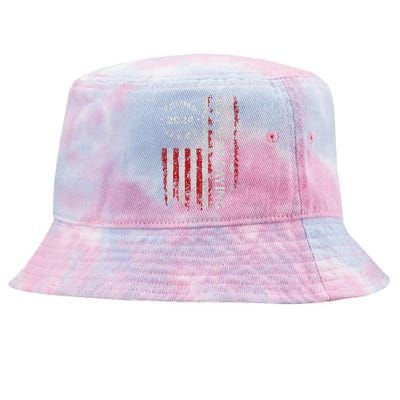 Trump As I Was Saying Trump Began His Speech Us Flag Vintage Tie-Dyed Bucket Hat