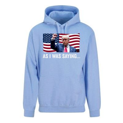 Trump As I Was Saying Trump His Speech Trump Vance Vintage Unisex Surf Hoodie