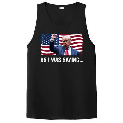 Trump As I Was Saying Trump His Speech Trump Vance Vintage PosiCharge Competitor Tank