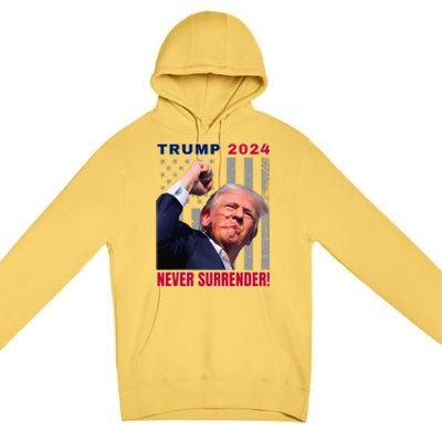 Trump Assassinated Injured In Pennsylvania July 13 2024 Premium Pullover Hoodie