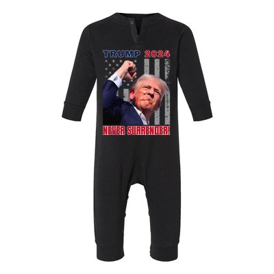 Trump Assassinated Injured In Pennsylvania July 13 2024 Infant Fleece One Piece