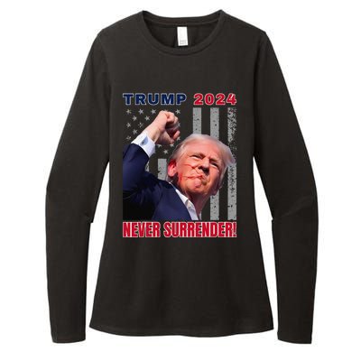 Trump Assassinated Injured In Pennsylvania July 13 2024 Womens CVC Long Sleeve Shirt