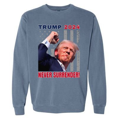 Trump Assassinated Injured In Pennsylvania July 13 2024 Garment-Dyed Sweatshirt