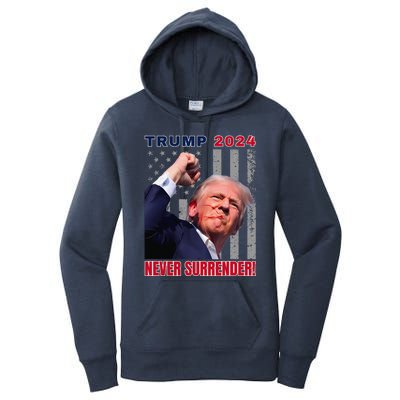 Trump Assassinated Injured In Pennsylvania July 13 2024 Women's Pullover Hoodie