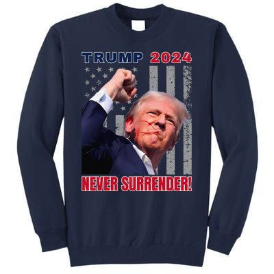 Trump Assassinated Injured In Pennsylvania July 13 2024 Tall Sweatshirt