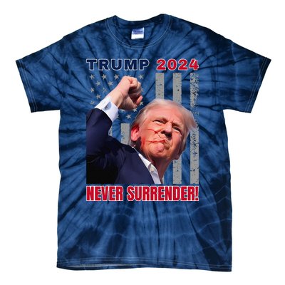 Trump Assassinated Injured In Pennsylvania July 13 2024 Tie-Dye T-Shirt