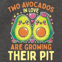 Two Avocados In Love Are Growing Avocado Pregnancy Gift Vector Backpack