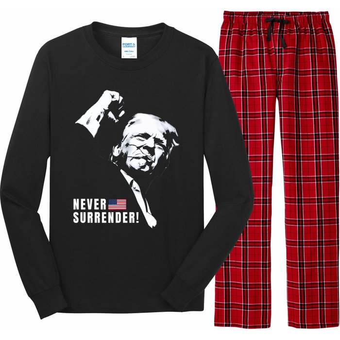 Trump Assassinated Injured In Pennsylvania July 13 2024 Long Sleeve Pajama Set