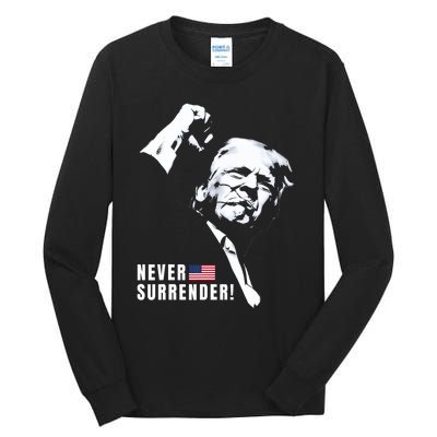 Trump Assassinated Injured In Pennsylvania July 13 2024 Tall Long Sleeve T-Shirt