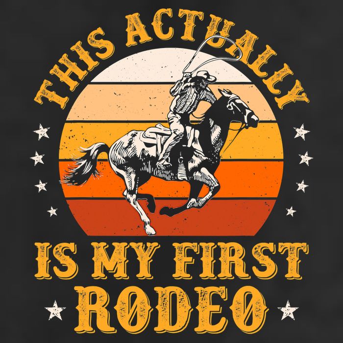 That Actually Is My First Rodeo Vintage Retro Country Life Cowboy Hat