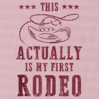 This Actually Is My First Rodeo Cowboy 25L Jumbo Tote