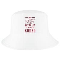 This Actually Is My First Rodeo Cowboy Cool Comfort Performance Bucket Hat