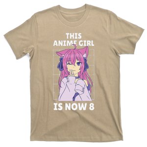 This Anime Is Now 8 Years Old Birthday Anime Merch T-Shirt