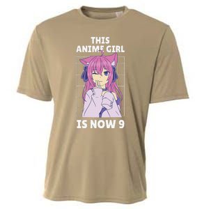 This Anime Is Now 9 Years Old Birthday Kawaii Cooling Performance Crew T-Shirt