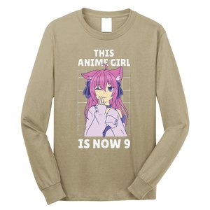 This Anime Is Now 9 Years Old Birthday Kawaii Long Sleeve Shirt