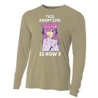 This Anime Is Now 9 Years Old Birthday Kawaii Cooling Performance Long Sleeve Crew