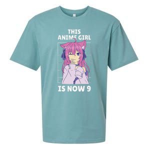 This Anime Is Now 9 Years Old Birthday Kawaii Sueded Cloud Jersey T-Shirt