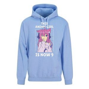 This Anime Is Now 9 Years Old Birthday Kawaii Unisex Surf Hoodie