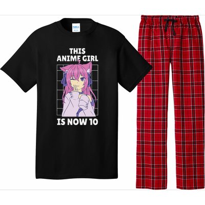 This Anime Is Now 10 Years Old Birthday Kawaii Cute Pajama Set