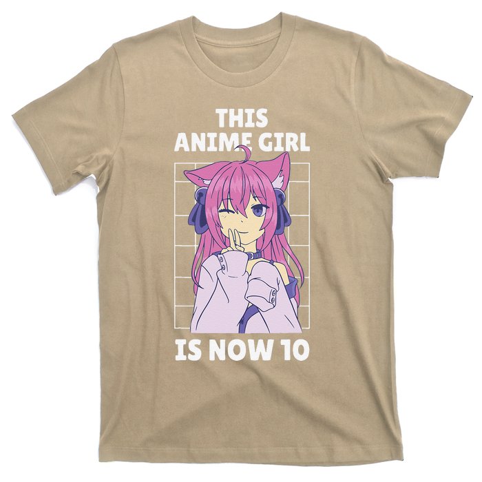 This Anime Is Now 10 Years Old Birthday Kawaii Cute T-Shirt