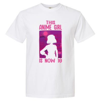 This Anime Is Now 10 Years Old Birthday Kawaii Garment-Dyed Heavyweight T-Shirt