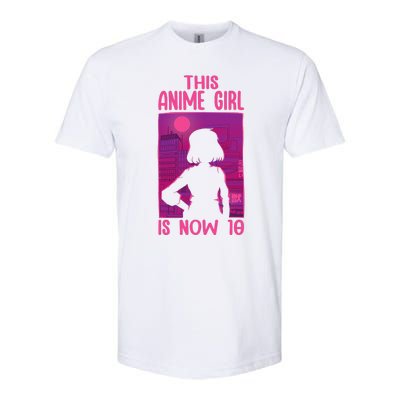 This Anime Is Now 10 Years Old Birthday Kawaii Softstyle® CVC T-Shirt