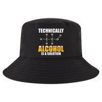 Technically Alcohol Is A Solution Chemical Formula Drinking Cool Comfort Performance Bucket Hat